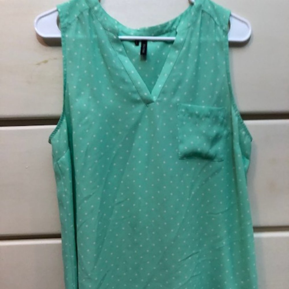 Maurices Polka Dot Blouse